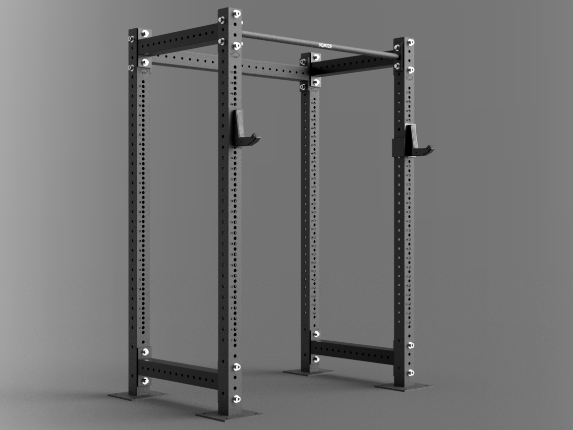 Half Power Rack Configurator SQMIZE® PREMIUM BISON - SQMIZE Nederland