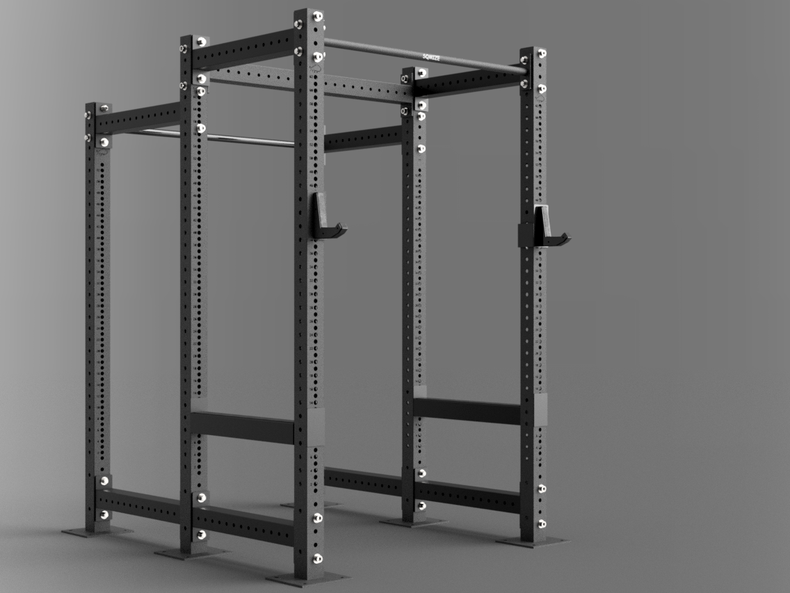 Half Power Rack Configurator SQMIZE® PREMIUM BISON - SQMIZE Nederland