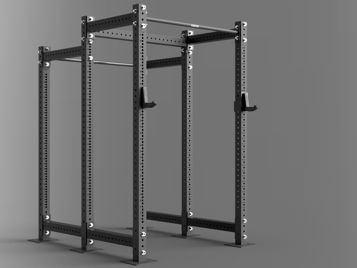 Half Power Rack Configurator SQMIZE® PREMIUM BISON - SQMIZE Nederland