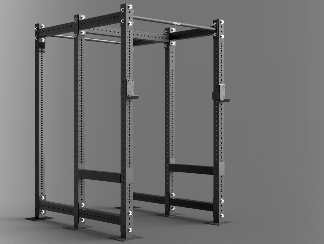 Half Power Rack Configurator SQMIZE® PREMIUM BISON - SQMIZE Nederland