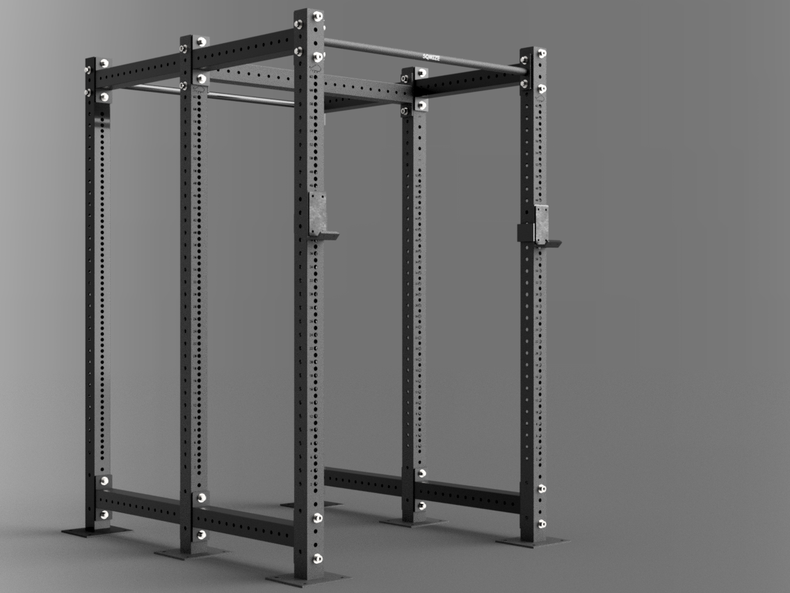 Half Power Rack Configurator SQMIZE® PREMIUM BISON - SQMIZE Nederland