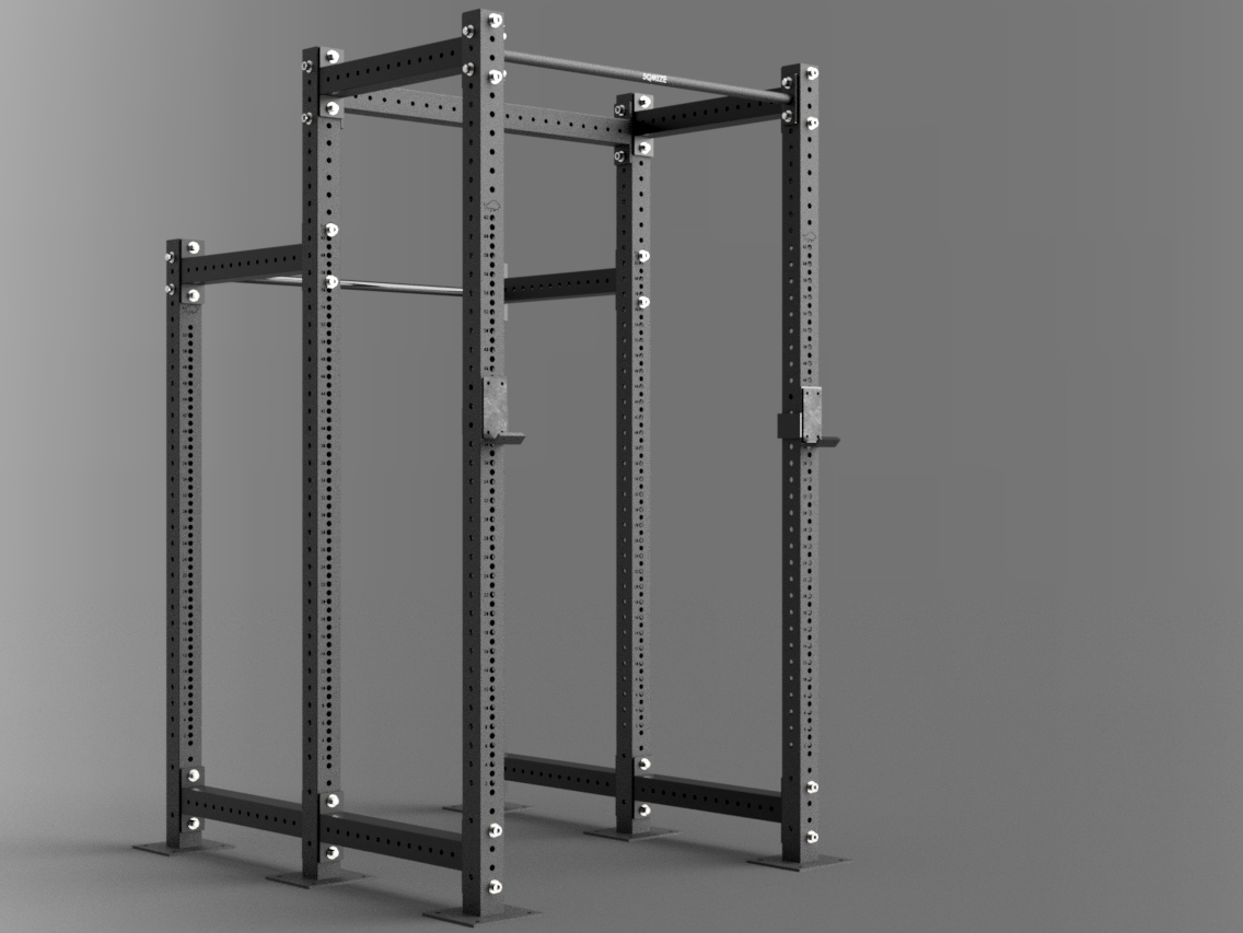 Half Power Rack Configurator SQMIZE® PREMIUM BISON - SQMIZE Nederland