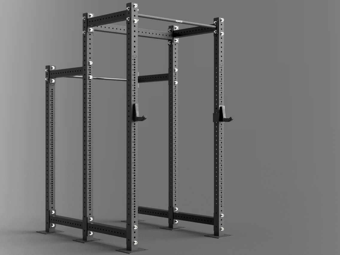 Half Power Rack Configurator SQMIZE® PREMIUM BISON - SQMIZE Nederland