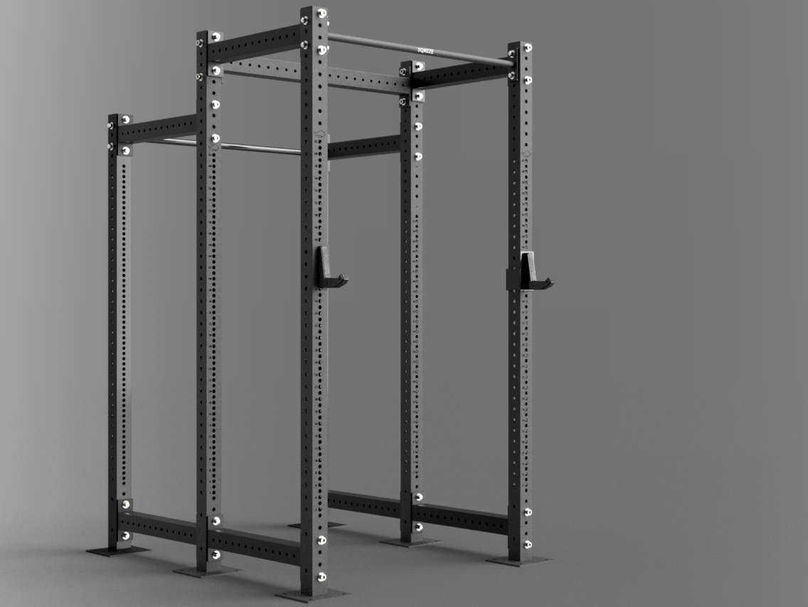 Half Power Rack Configurator SQMIZE® PREMIUM BISON - SQMIZE Nederland