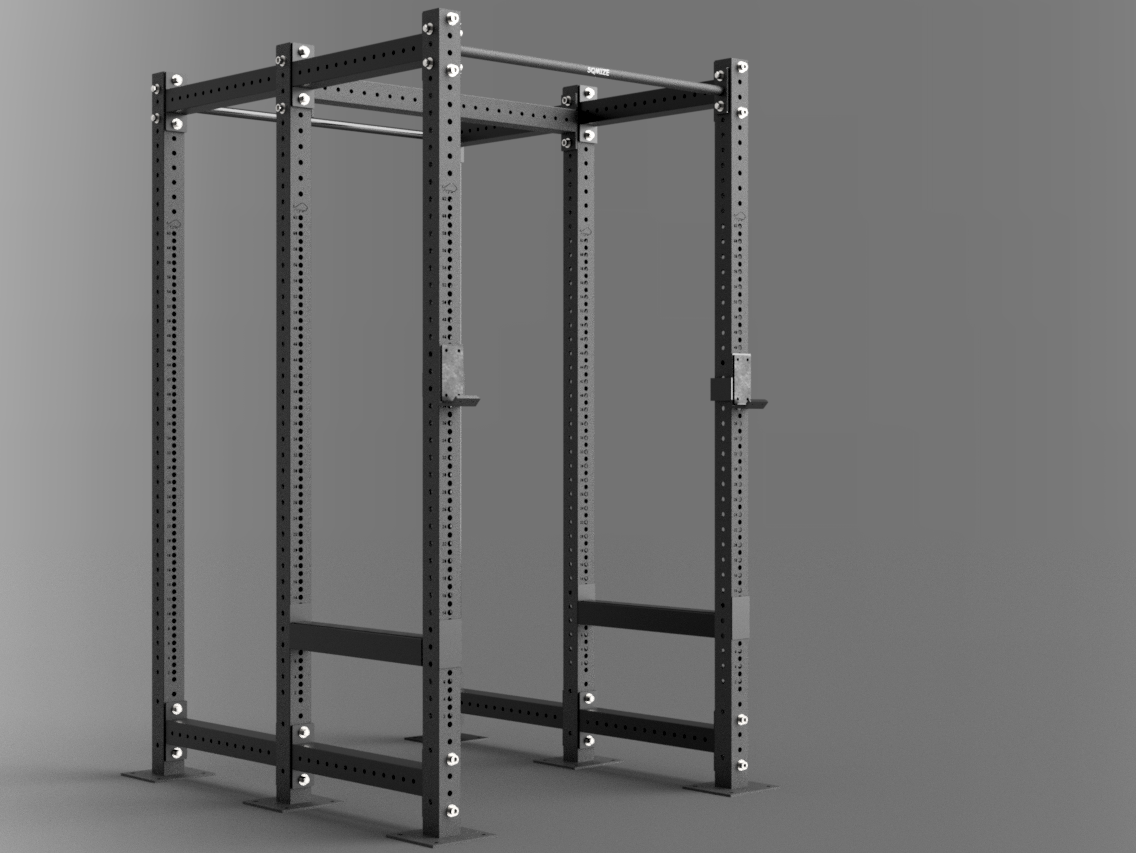 Half Power Rack Configurator SQMIZE® PREMIUM BISON - SQMIZE Nederland