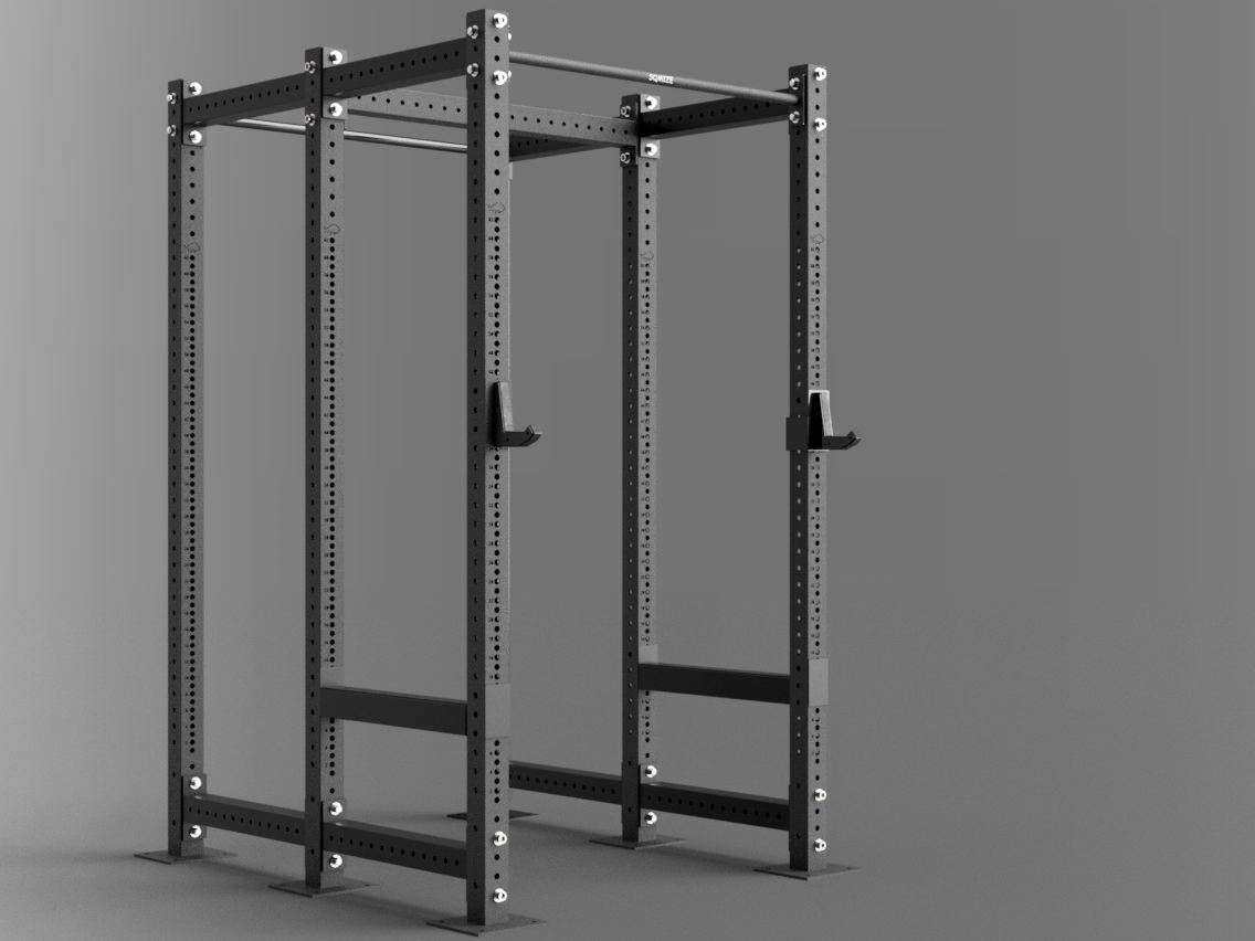 Half Power Rack Configurator SQMIZE® PREMIUM BISON - SQMIZE Nederland