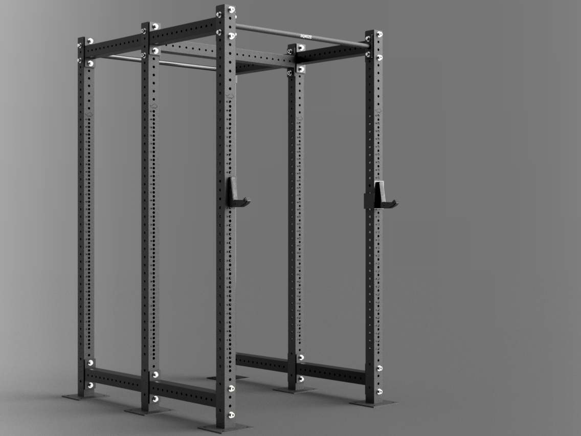 Half Power Rack Configurator SQMIZE® PREMIUM BISON - SQMIZE Nederland