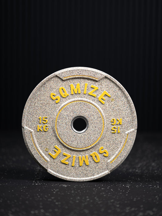 Premium Bison high-tempered bumper plate SQMIZE® V-CRNW15