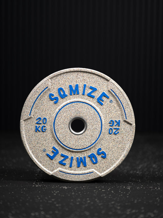 Premium Bison high-tempered bumper plate SQMIZE® V-CRNW20