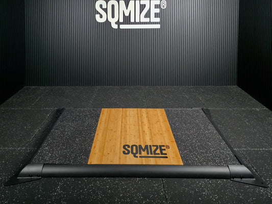 SQMIZE® LP230 Deadlift platform – 255 x 155 cm, 8 cm demping