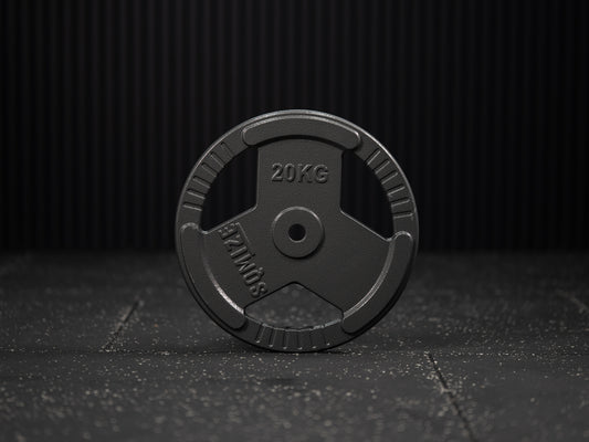 SQMIZE® OPH30 - 20 kg Gewichtsschijf – Antraciet (30 mm)
