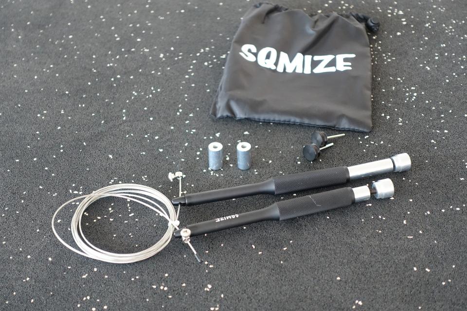 Adjustable Jump Rope SQMIZE® SRJ Stainless Steel - SQMIZE Nederland