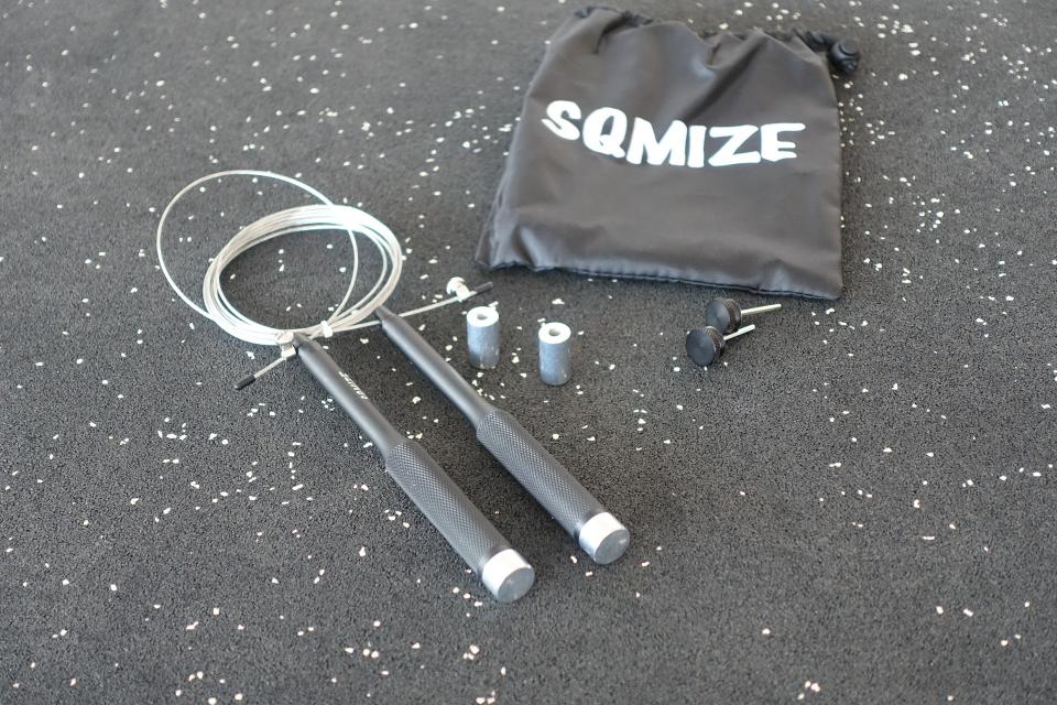 Adjustable Jump Rope SQMIZE® SRJ Stainless Steel - SQMIZE Nederland