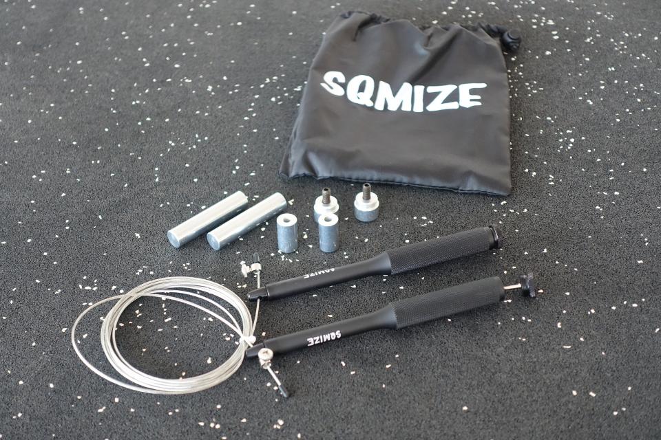 Adjustable Jump Rope SQMIZE® SRJ Stainless Steel - SQMIZE Nederland