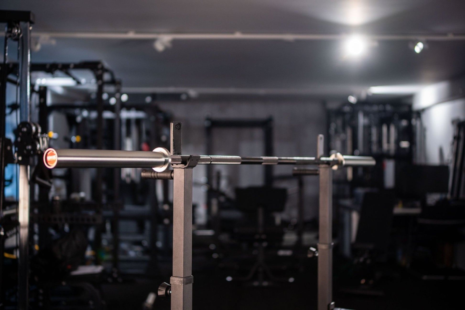 Black Bison Powerbarbell SQMIZE® ELITE CLUB OB86PLm-KDK Titanium Black (20kg) - SQMIZE Nederland