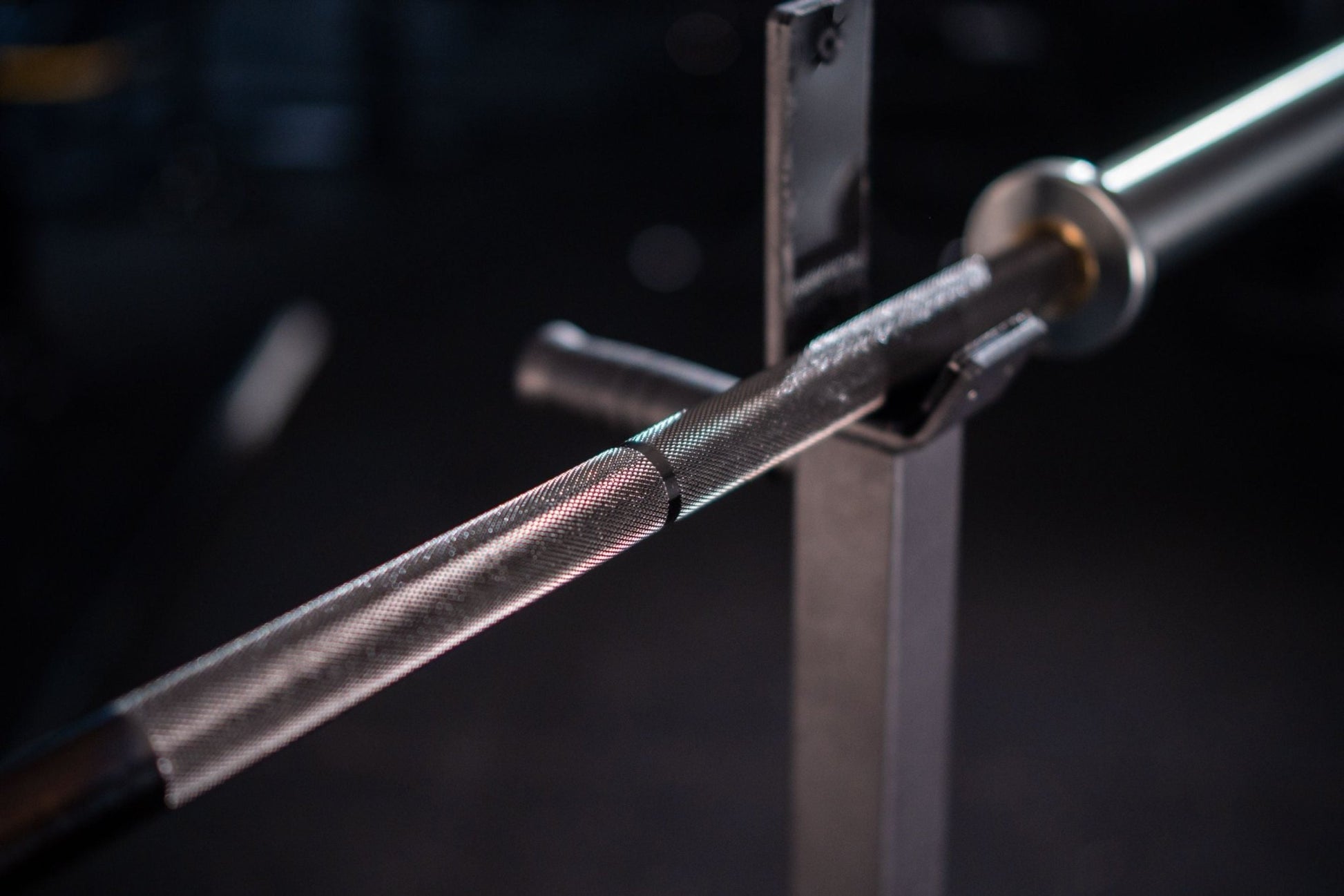 Black Bison Powerbarbell SQMIZE® ELITE CLUB OB86PLm-KDK Titanium Black (20kg) - SQMIZE Nederland