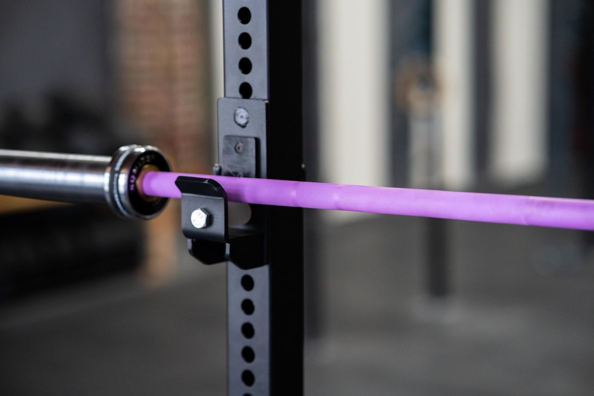 Cerakote Barbell SQMIZE® PREMIUM BISON OB79CRw-DG Purple Lights (15kg) - SQMIZE Nederland