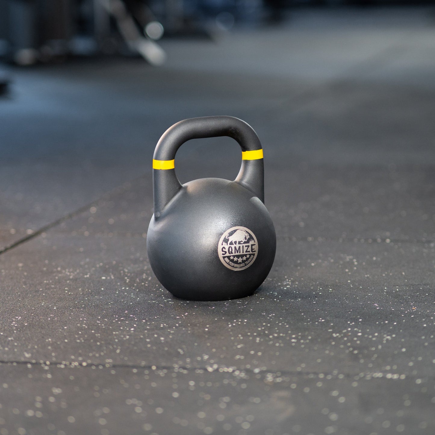 Competition Steel Kettlebell SQMIZE® CSK16, BLACK EDITION, 16 kg - SQMIZE Nederland