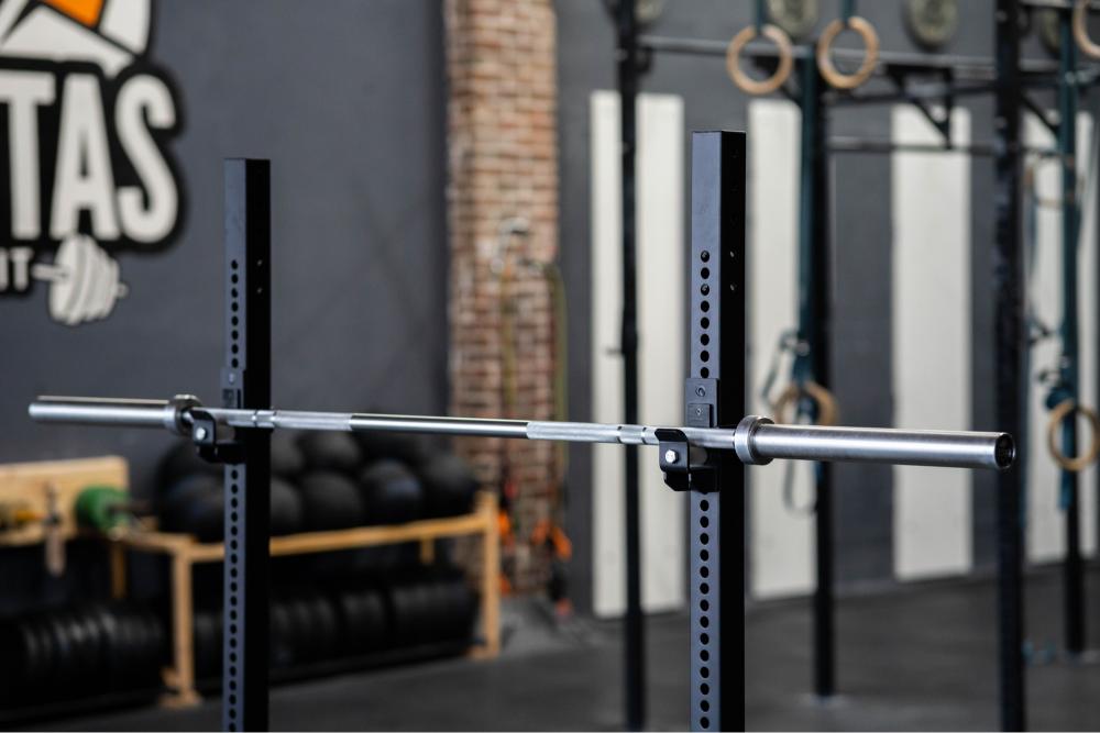 High-Tempered Bumper Plate Met Barbell SQMIZE® CRBS30 Starterset, 50 kg - SQMIZE Nederland