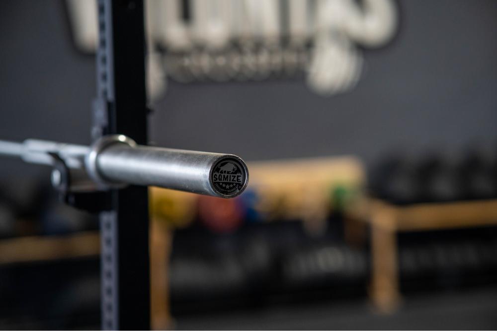 High-Tempered Bumper Plate Met Barbell SQMIZE® CRBS30 Starterset, 50 kg - SQMIZE Nederland