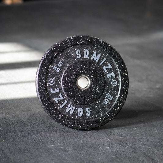 High-Tempered Bumper Plate SQMIZE® CRBP-C5 Training Color, 5 kg - SQMIZE Nederland