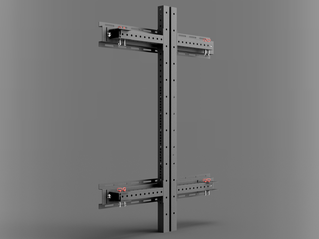 Inklapbare Wall Mounted Power Rack SQMIZE® ELITE CLUB SQ620 OPT ...