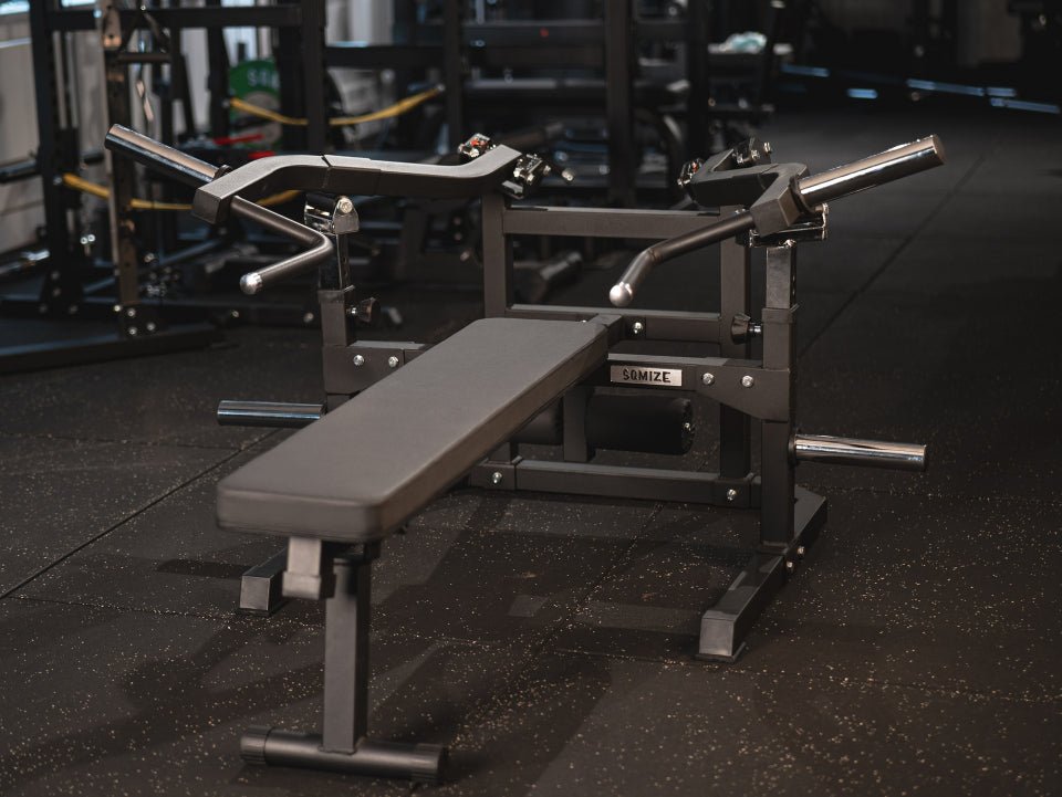 Iso-Lateral Bench Press Station SQMIZE® POWER PACK BP6i - SQMIZE Nederland