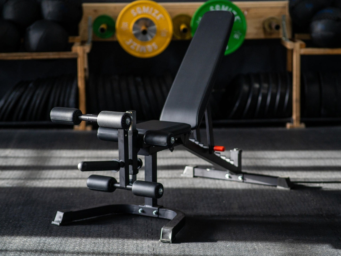 Leg Curl SQMIZE® FID5i-LC voor Fitnessbank SQMIZE® FID5i ELITE - SQMIZE Nederland