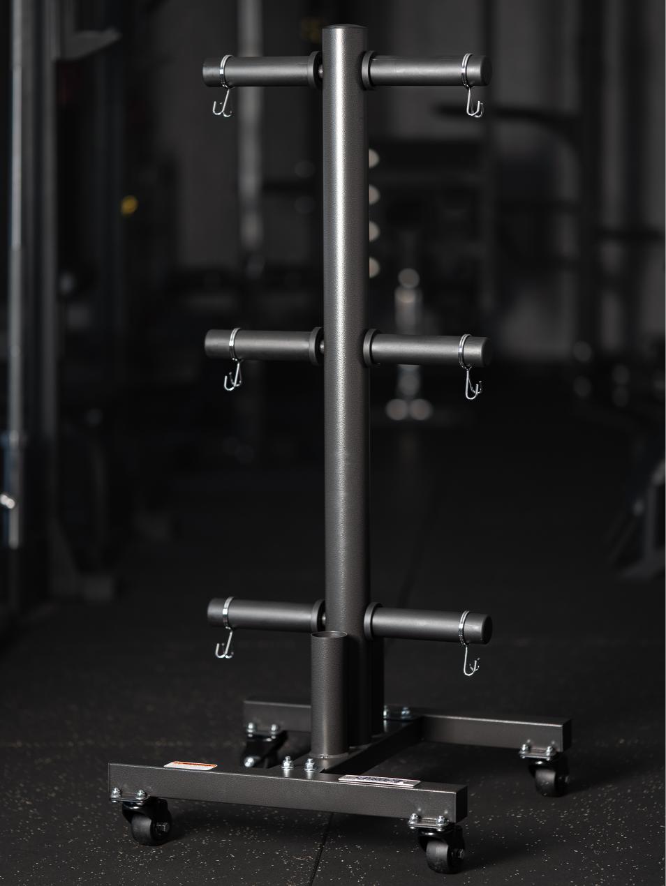 Mobiele Gewichtsschijvenstandaard SQMIZE® BS500, 50 & 30 mm Gewichtsschijven-Trolley - SQMIZE Nederland