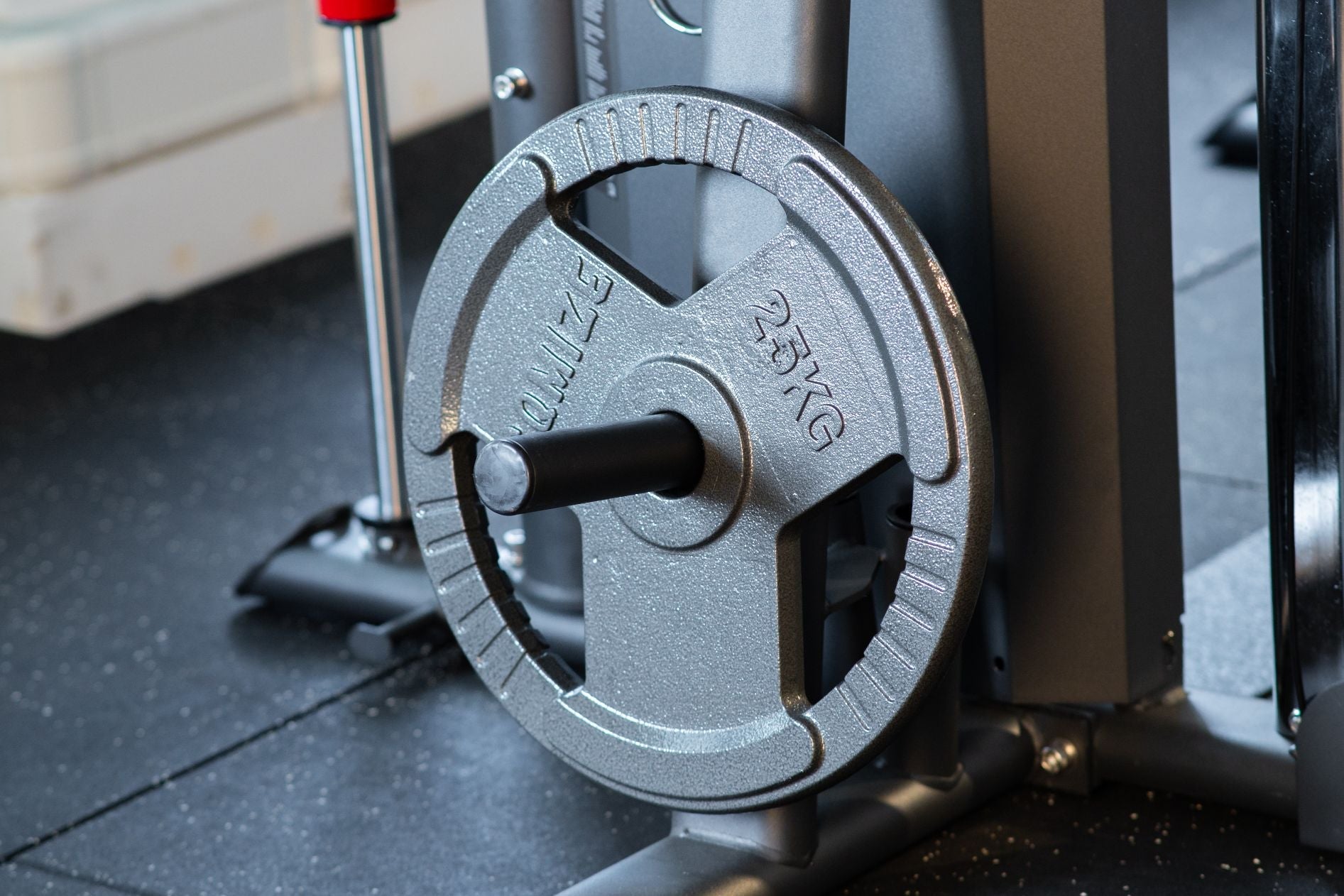 Olympia Barbellschijf SQMIZE® OPH25 antraciet, 25 kg - SQMIZE Nederland