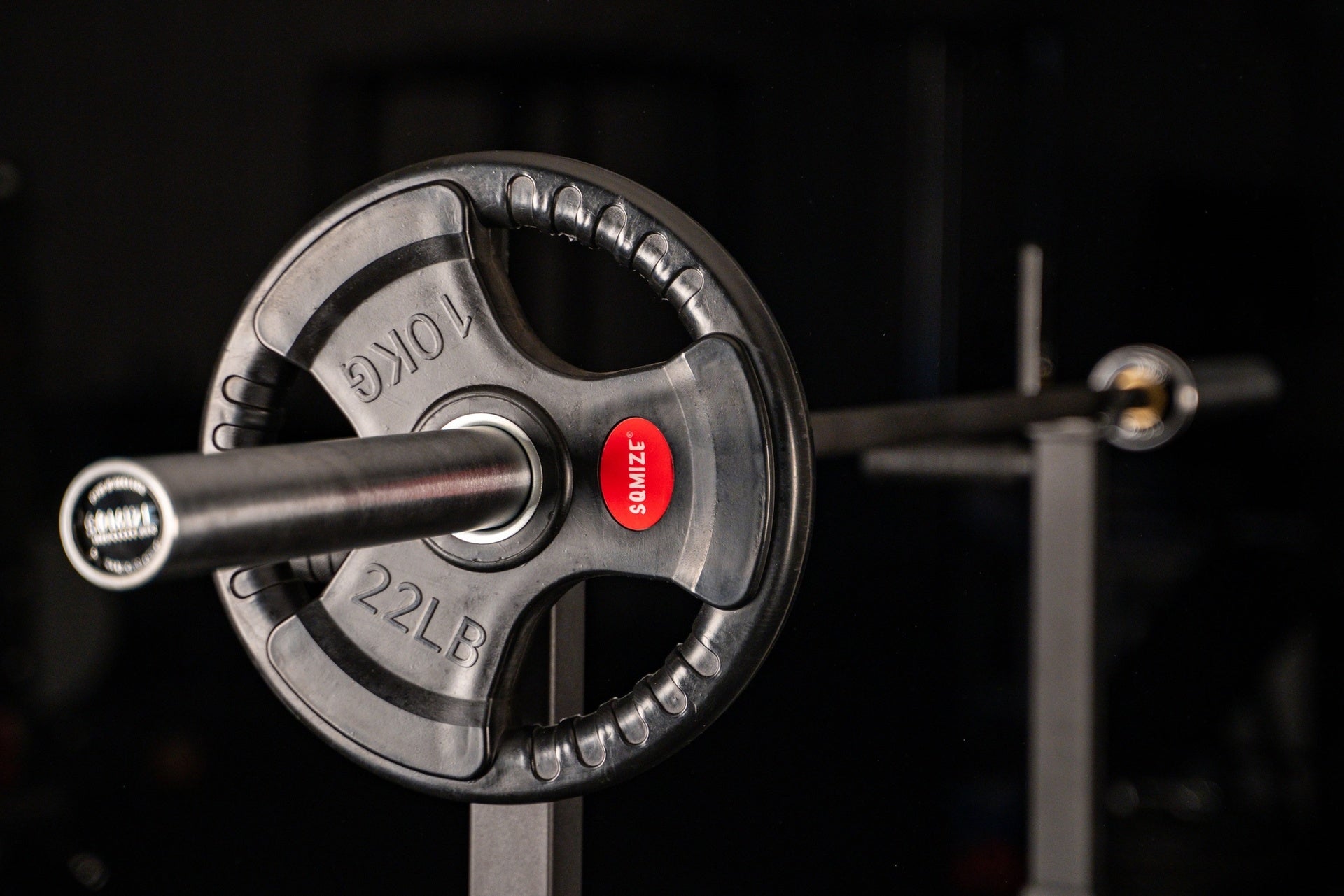 Olympic Classic Rubber Plate Barbellset SQMIZE® DB331R-3, 140 kg - SQMIZE Nederland