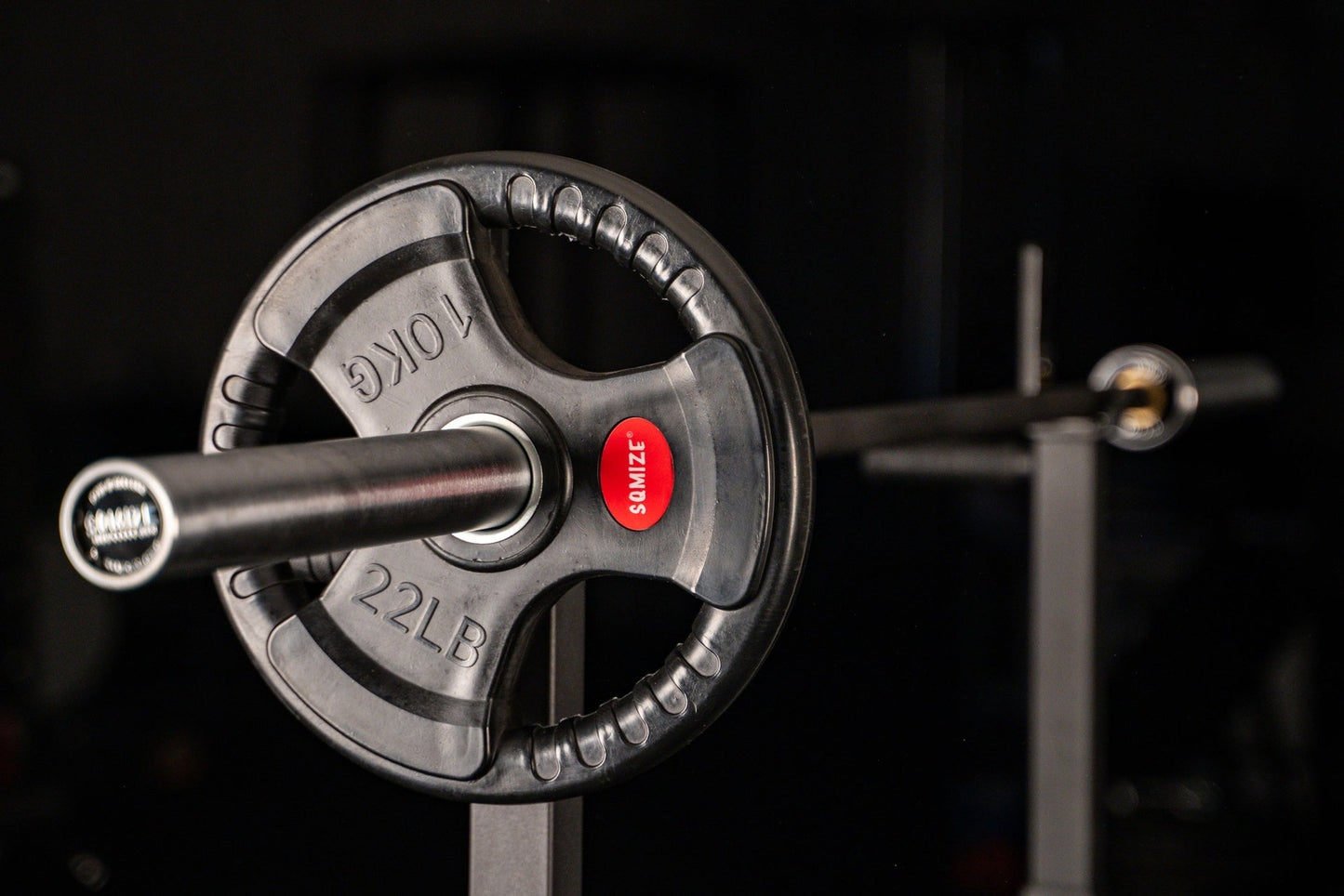Olympic Classic Rubber Plate Barbellset SQMIZE® DB50R-3, 70 kg - SQMIZE Nederland