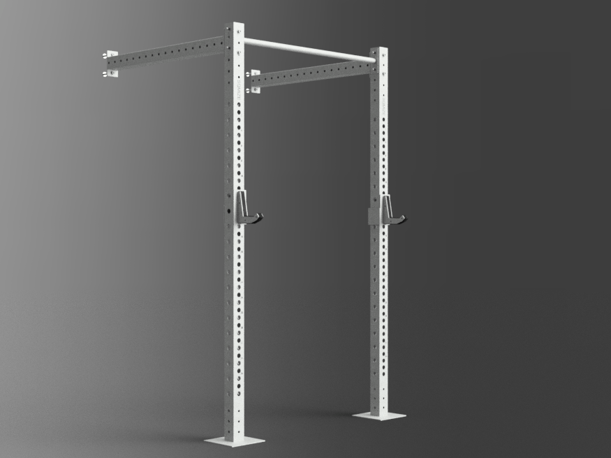 Outdoor Wall-Mounted Power Rack SQMIZE® ELITE CLUB MWR FV - SQMIZE Nederland