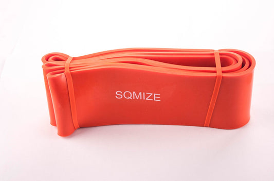 Power Fitness Band SQMIZE® PB83 Oranje Maat XL - SQMIZE Nederland