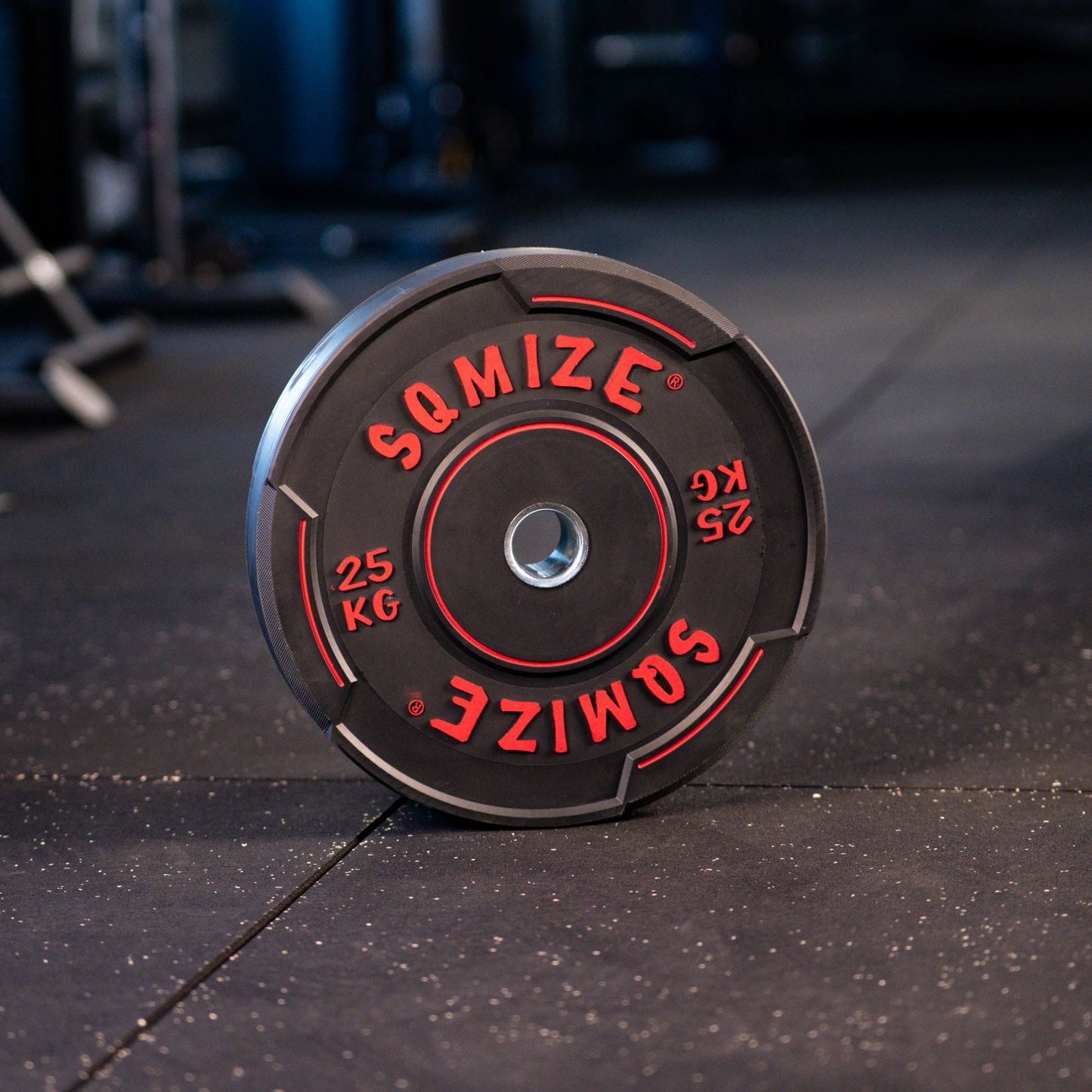 Premium Bison Black Bumper Plate Set SQMIZE® V-BBP150, 150 kg - SQMIZE Nederland
