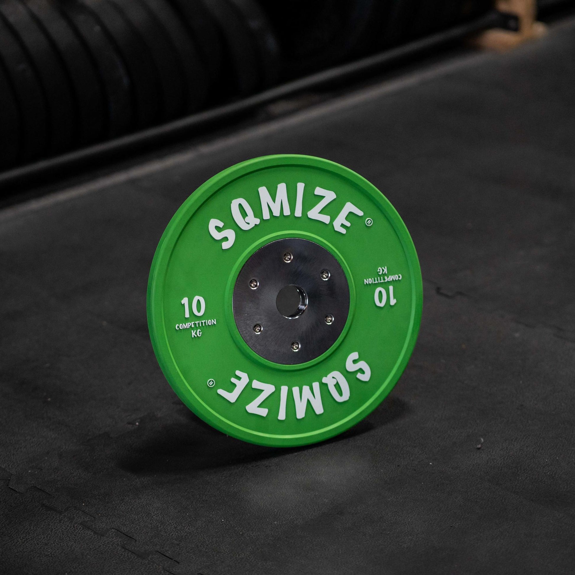 Premium Bison Competition Bumper Plate Set SQMIZE® CompBP90, 90 kg - SQMIZE Nederland