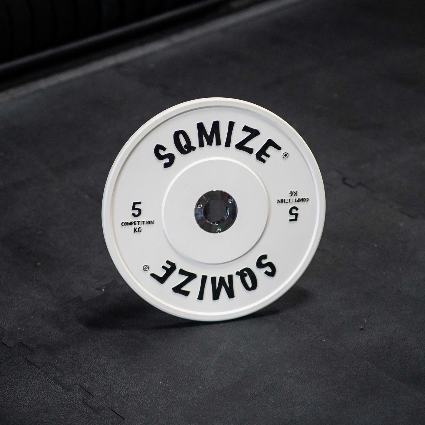 Premium Bison Competition SQMIZE® Bumper Plate CompBP5 - SQMIZE Nederland