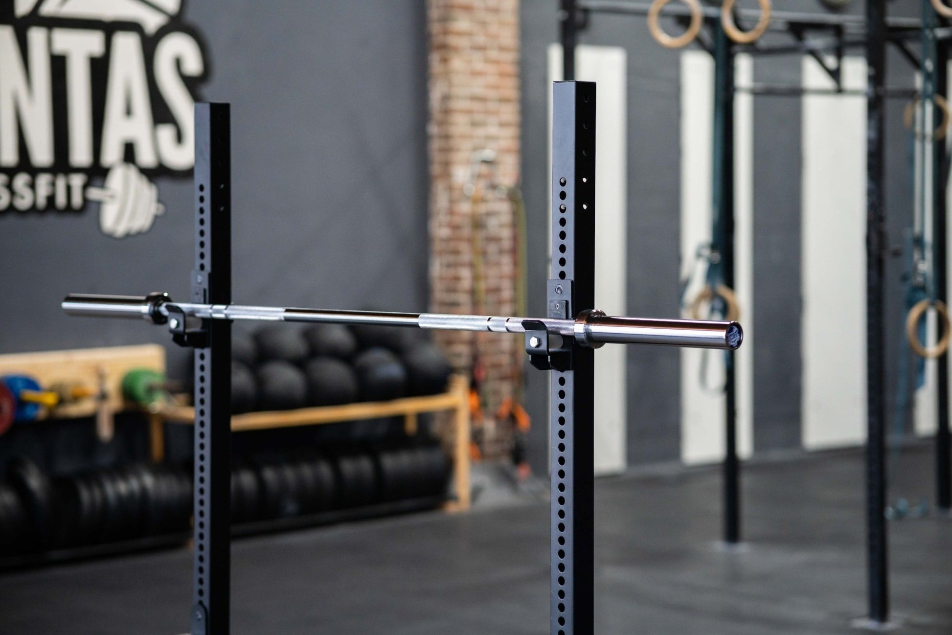 Rackable Olympia Barbell SQMIZE® FOX LINE OB79B (15kg) - SQMIZE Nederland