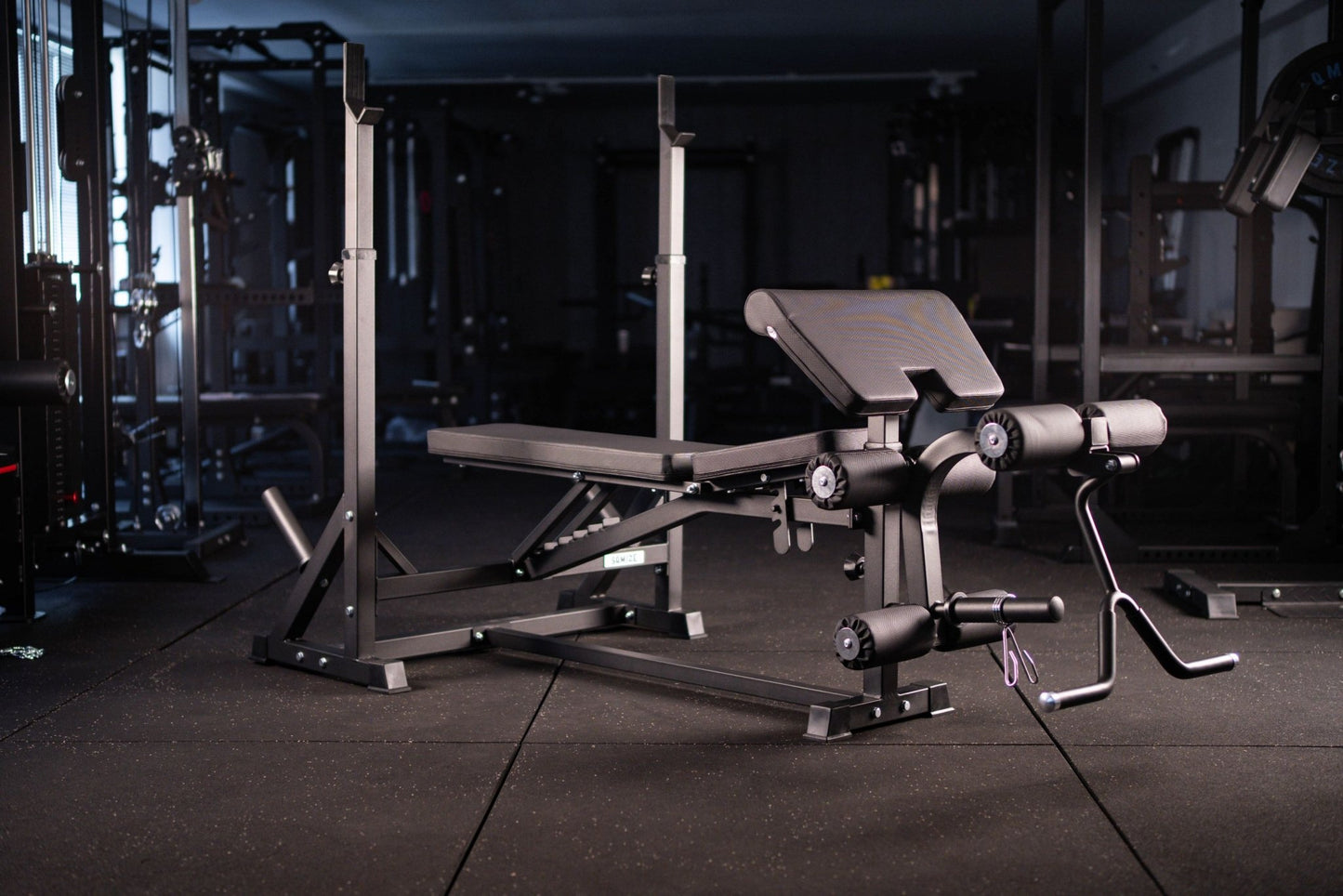 Squat- en Benchrack Bank SQMIZE® POWER PACK WB7i - SQMIZE Nederland