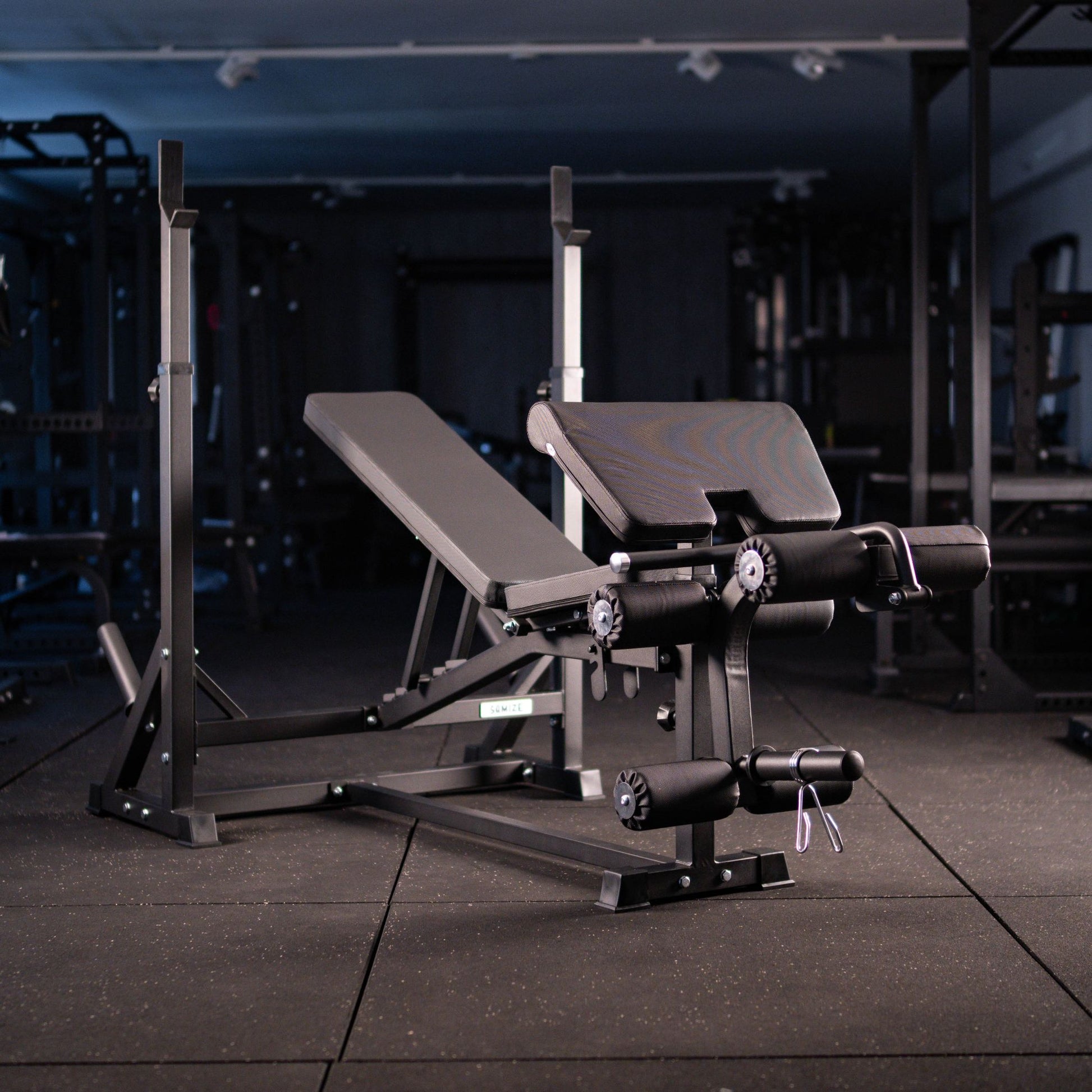 Squat- en Benchrack Bank SQMIZE® POWER PACK WB7i - SQMIZE Nederland